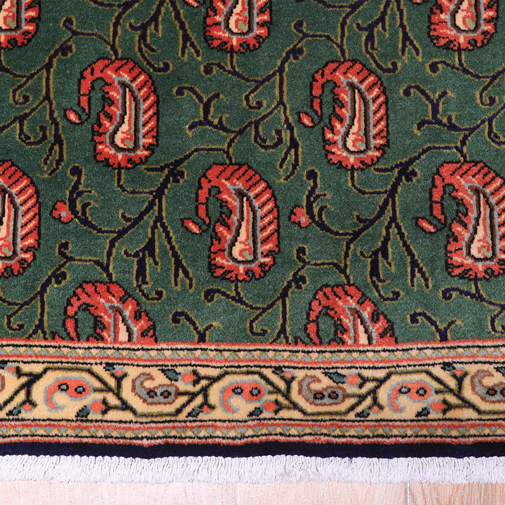 ペルシャ絨毯（イラン産）クム　87×61cm（FS-70056）
