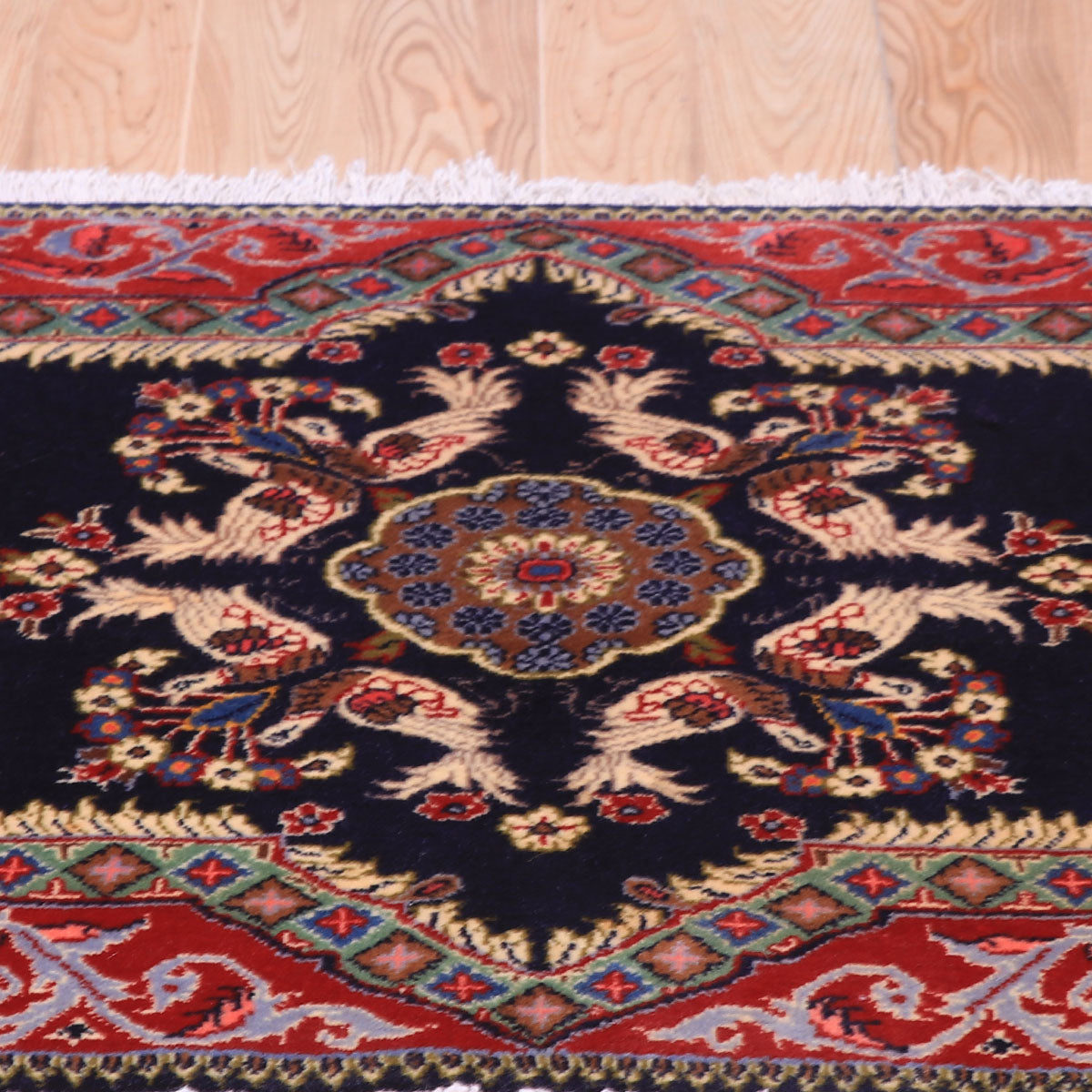 ペルシャ絨毯 　イラン ペルシャ絨毯 (カーシャーン) 102×63cm（FS-70057） – ギャッベ