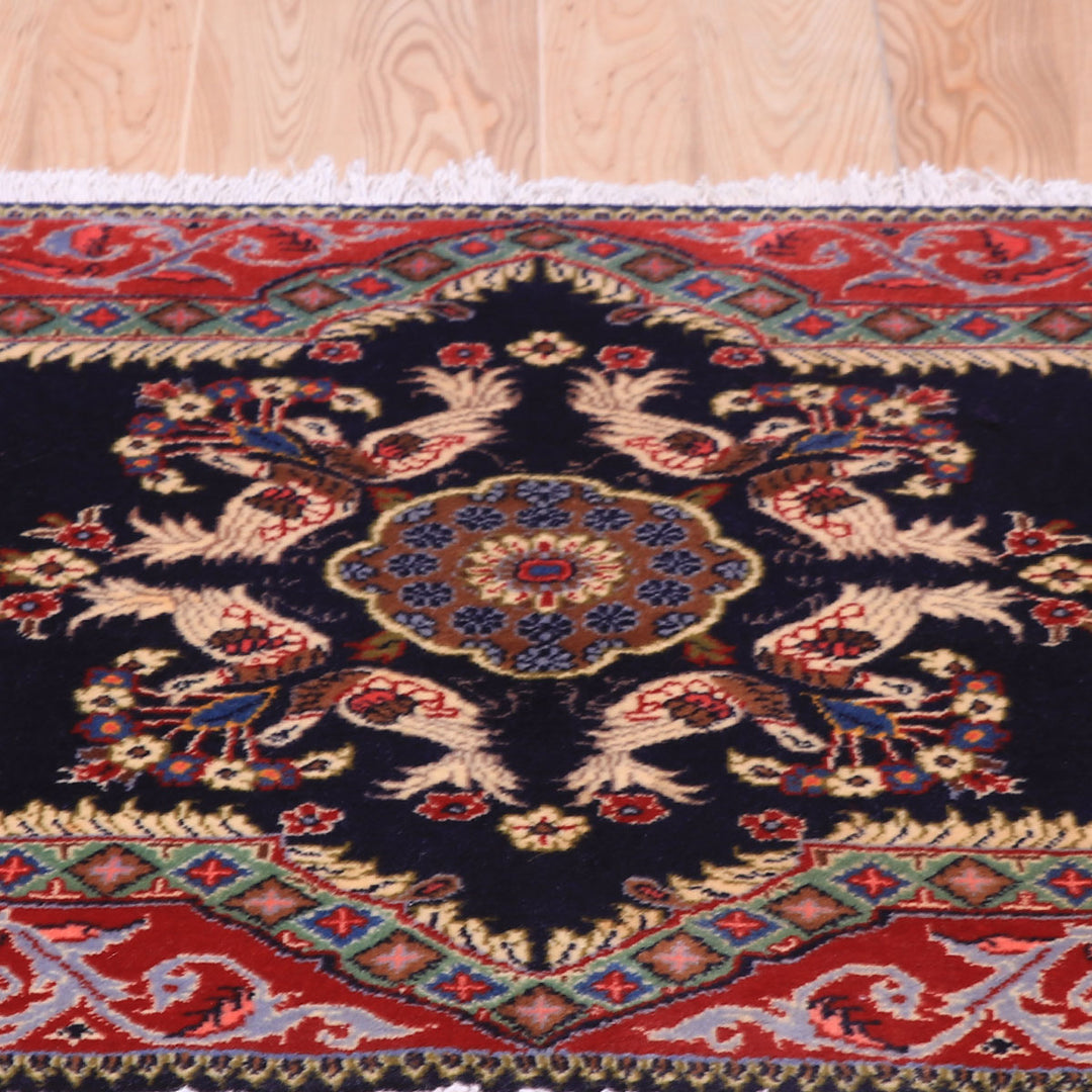 ペルシャ絨毯（イラン産）カーシャーン　102×63cm（FS-70057）
