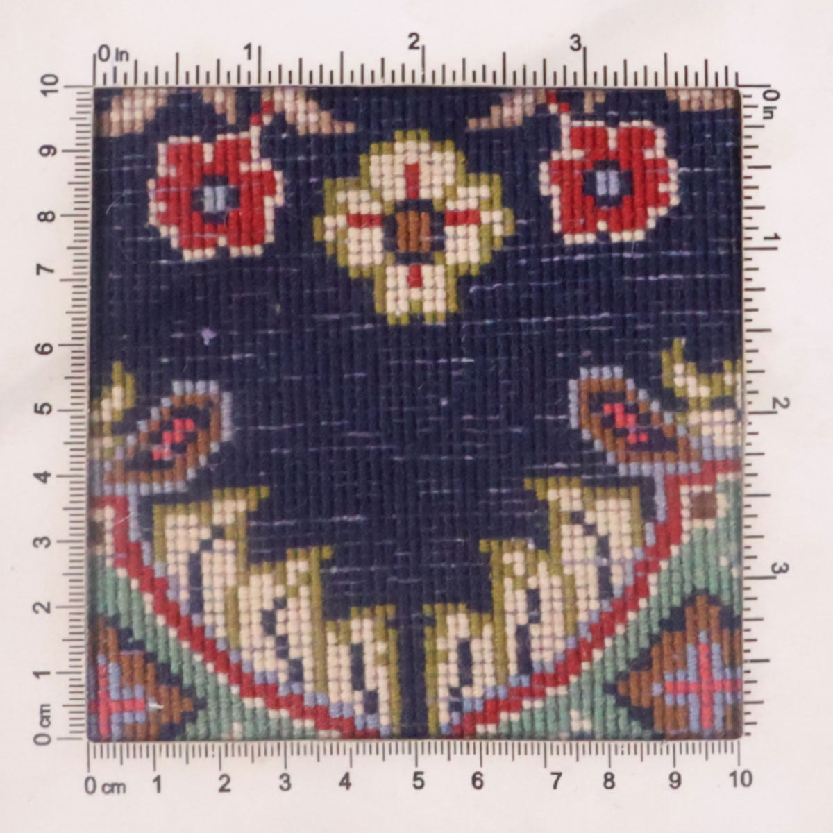 ペルシャ絨毯 (カーシャーン) 102×63cm（FS-70057） – ギャッベ