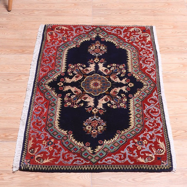 ペルシャ絨毯（イラン産）カーシャーン　102×63cm（FS-70057）
