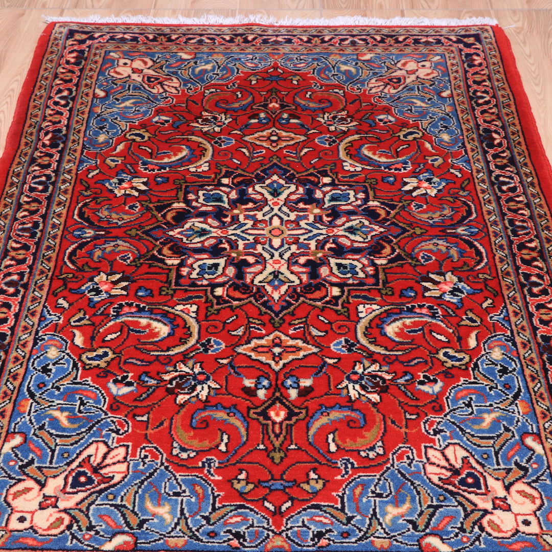 ペルシャ絨毯（イラン産）サルーク　132×79cm（FS-70058）