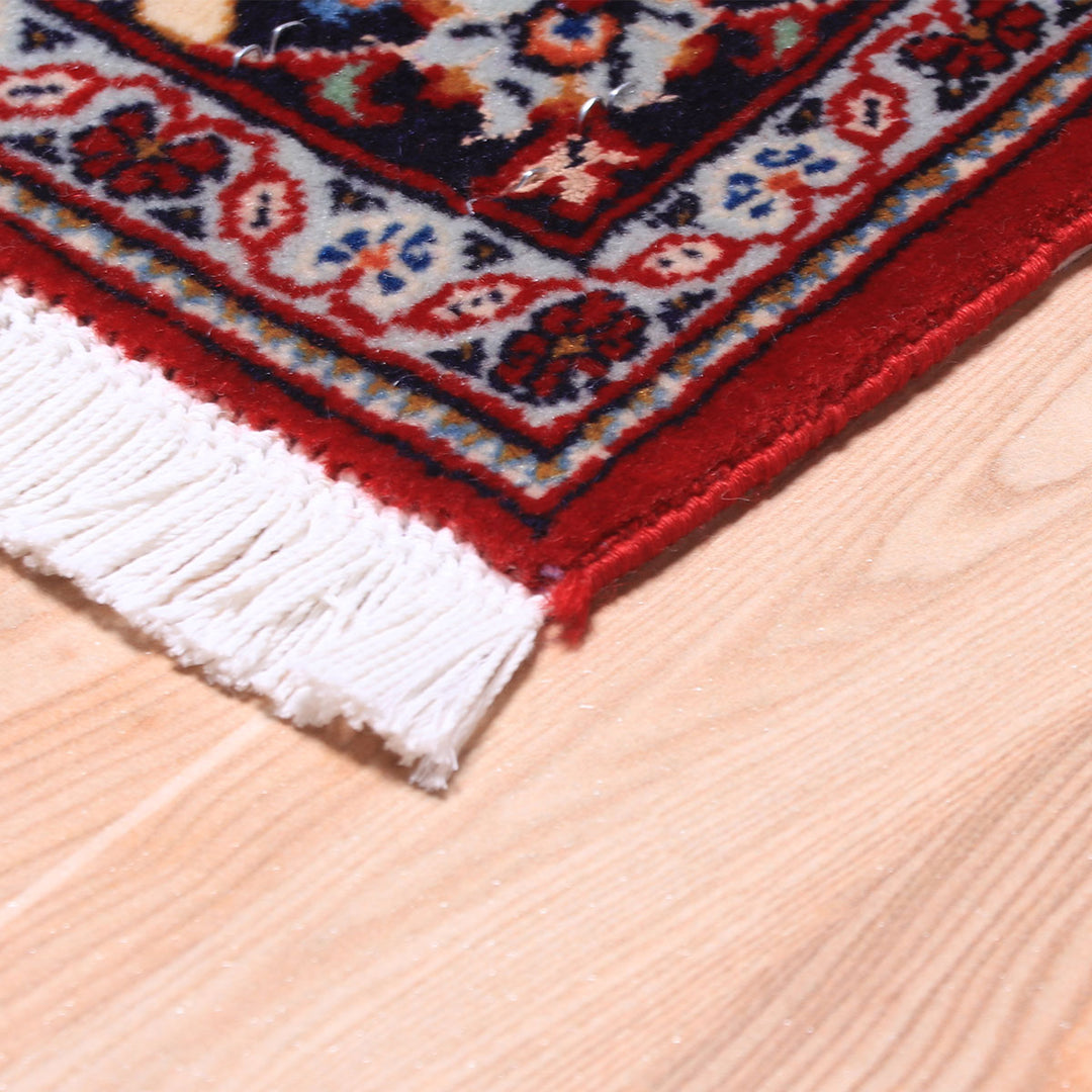ペルシャ絨毯（イラン産）カーシャーン　91×70cm（FS-70059）