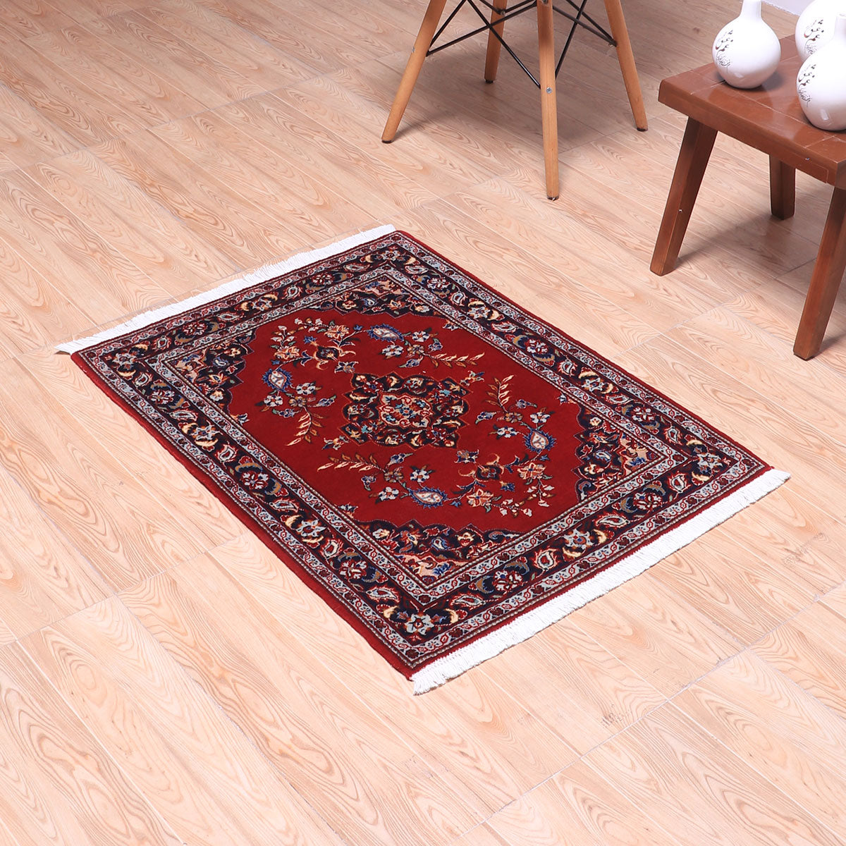ペルシャ絨毯 coab432 未使用品 在庫一掃セール カーシャーン ペルシャ絨毯 (カーシャーン) 91×70cm(FS-70059) – ギャッベ