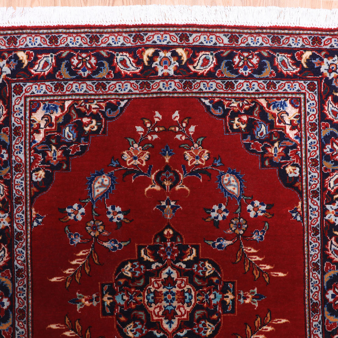 ペルシャ絨毯（イラン産）カーシャーン　91×70cm（FS-70059）