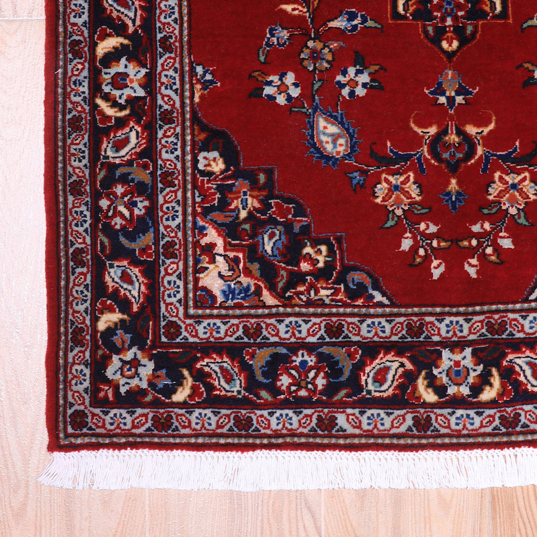 ペルシャ絨毯（イラン産）カーシャーン　91×70cm（FS-70059）