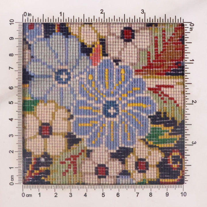 ペルシャ絨毯（イラン産）クム　102×67cm（FS-70060）
