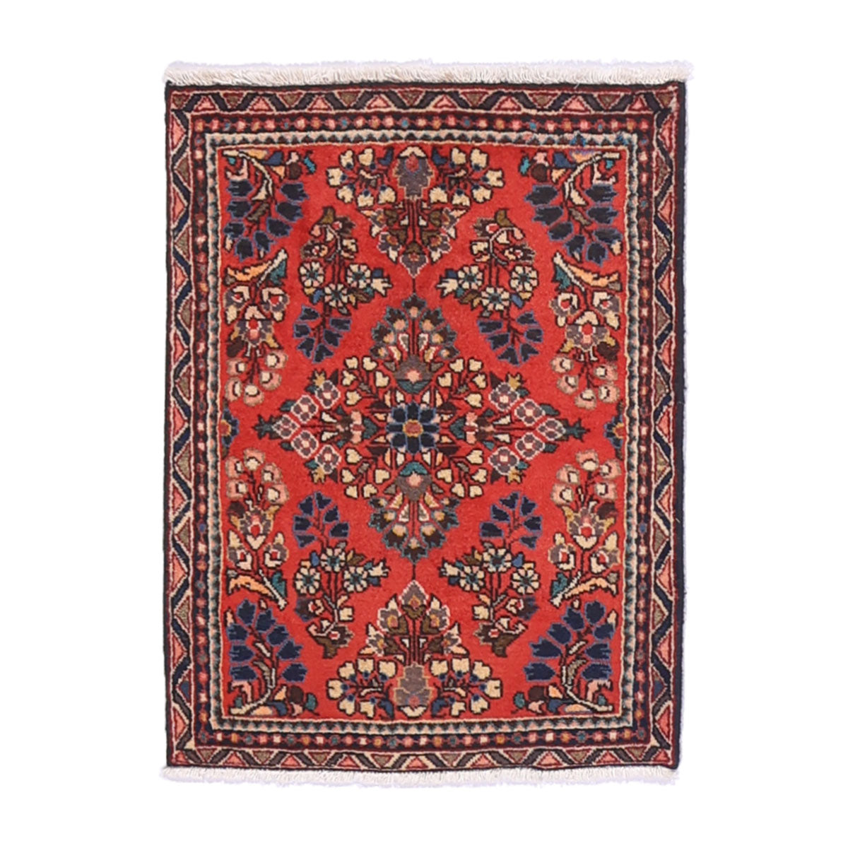 ピアレ　ペルシャ絨毯　カーシャーン　新品　250ｘ150ｃｍ 高級ペルシャ絨毯ビジャー 100×73cm（FS-22132） – ギャッベ