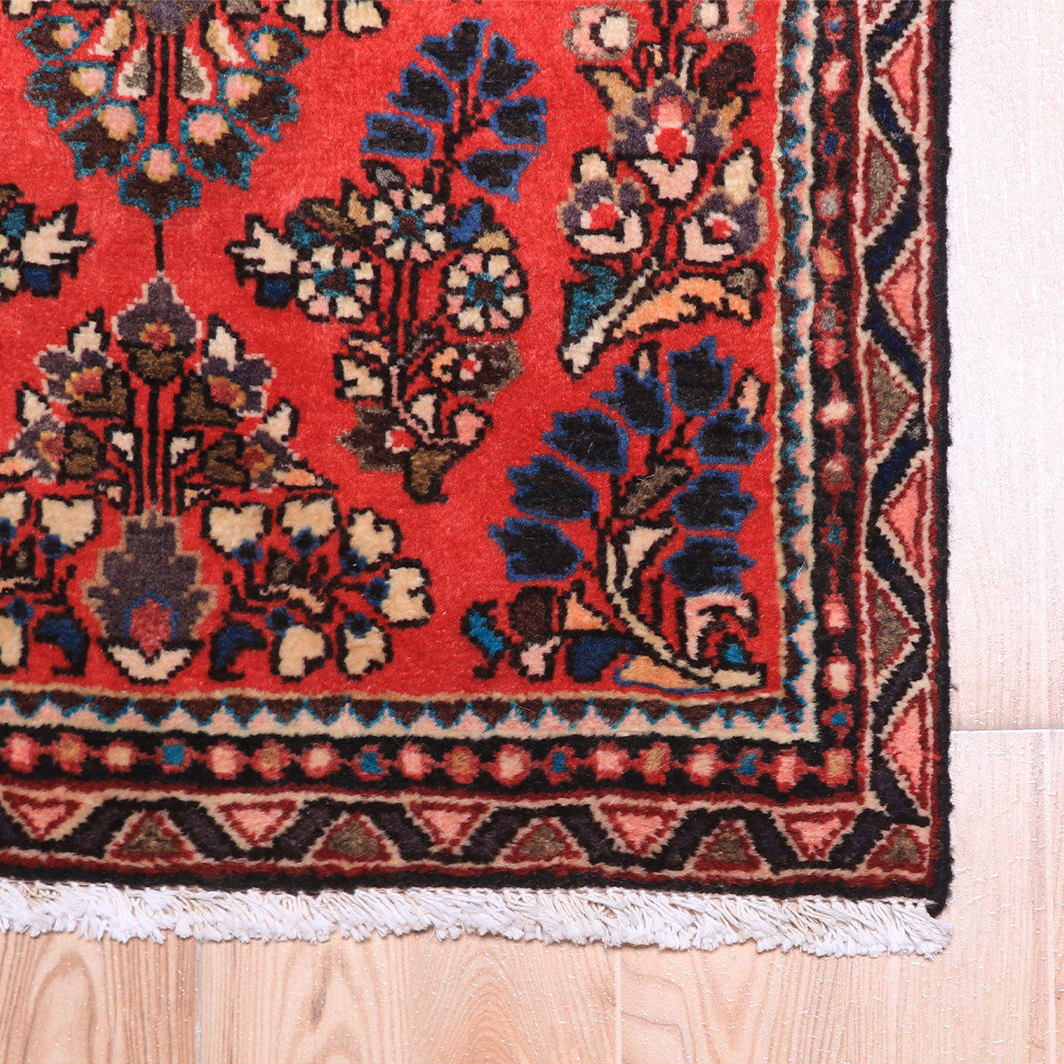 ペルシャギャッベ イラン カーペット 93×140 ペルシャ絨毯 (サルーク) 75×56cm（FS-70064） – ギャッベ