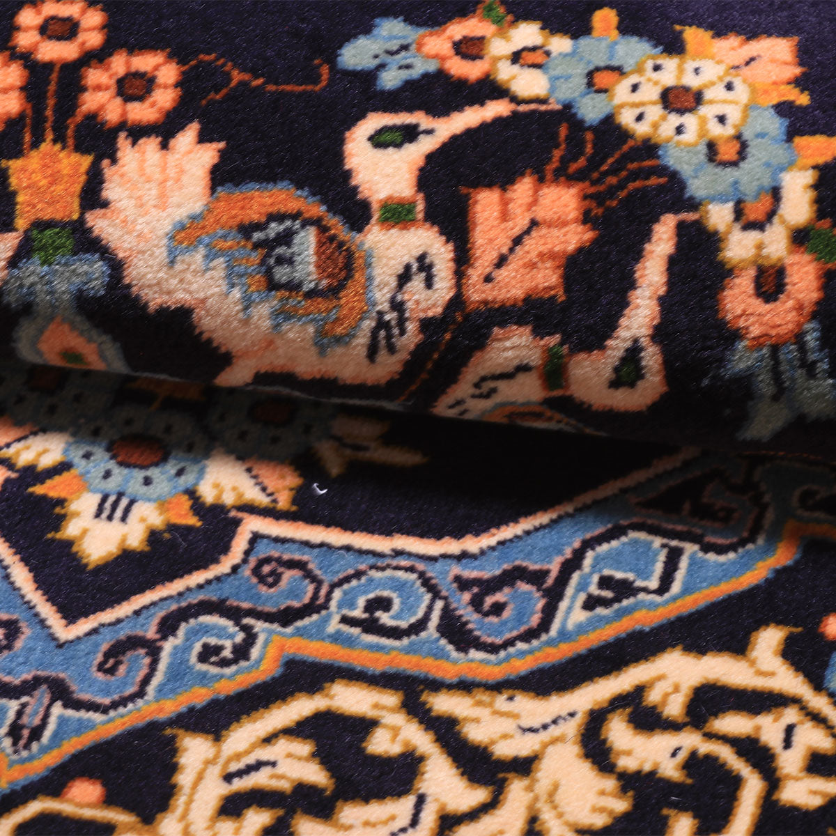 ペルシャ絨毯 (ケルマン) 99×72cm（FS-70065） – ギャッベ＆ペルシャ