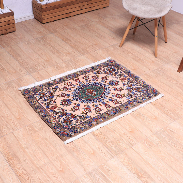 ペルシャ絨毯（イラン産）カーシャーン　100×67cm（FS-70066）