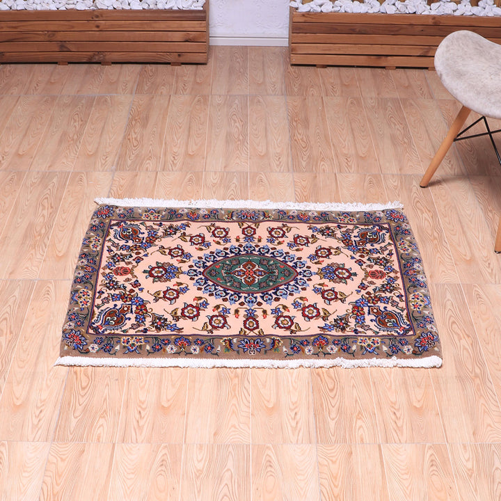 ペルシャ絨毯（イラン産）カーシャーン　100×67cm（FS-70066）