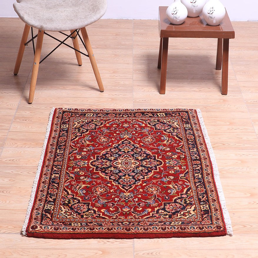 ピアレ　ペルシャ絨毯　カーシャーン　新品　250ｘ150ｃｍ 高級ペルシャ絨毯ビジャー 100×73cm（FS-22132） – ギャッベ