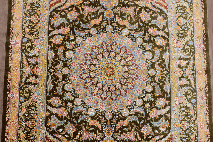 ペルシャ絨毯（手織り）サマディ　200×134cm（FX-13190）