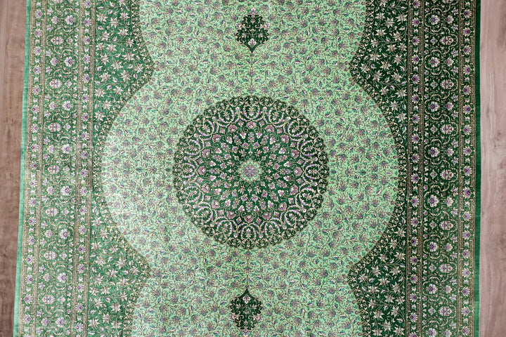 ペルシャ絨毯（手織り）マスミ　206×132cm（FX-13191）