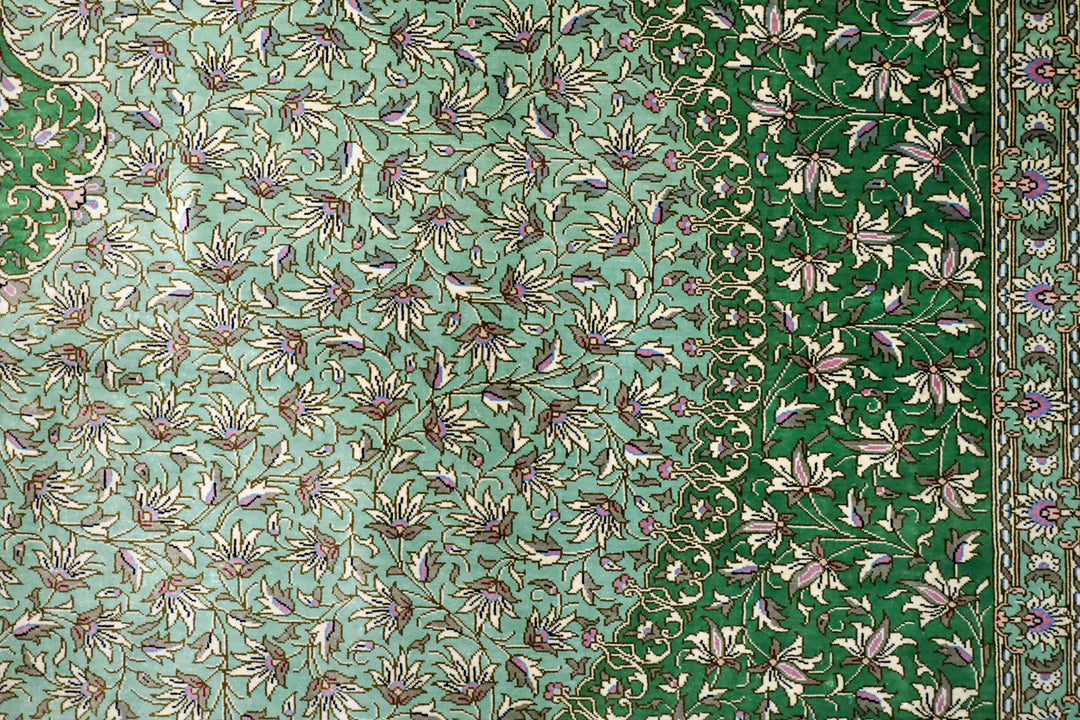 ペルシャ絨毯（手織り）マスミ　200×133cm（FX-13192）