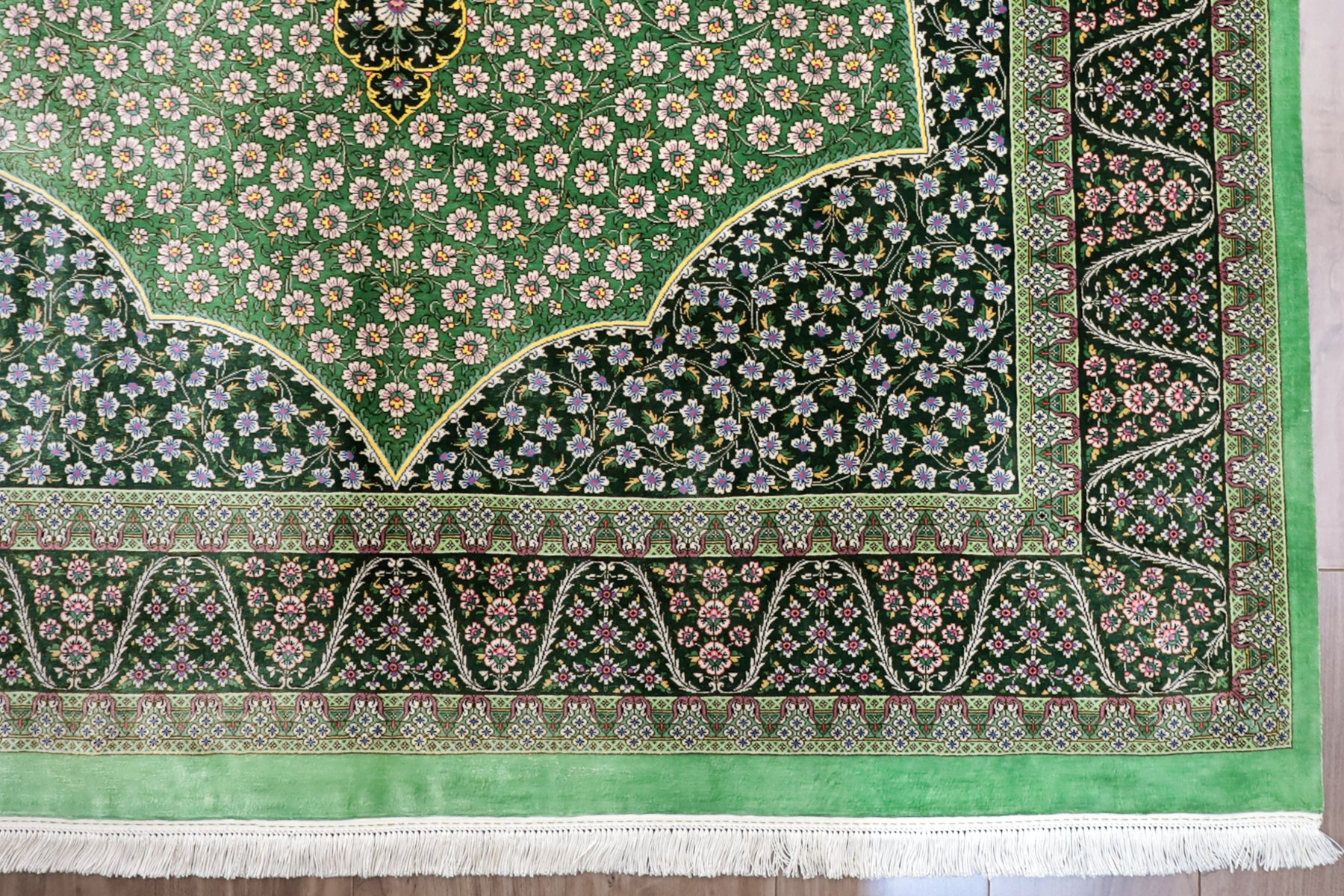 ペルシャ絨毯　約195×125 ペルシャ絨毯 (ハキ) 195×132cm（FX-13193） – ギャッベ＆ペルシャ絨毯