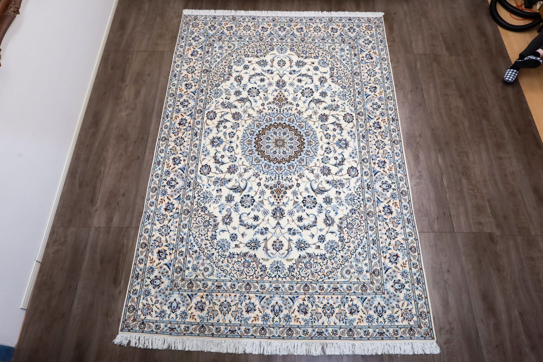コム産手織りペルシャ絨毯 メダリオン 90×59cm ペルシャ絨毯 (メダリオン6L) 310×208cm（FX-13202） – ギャッベ