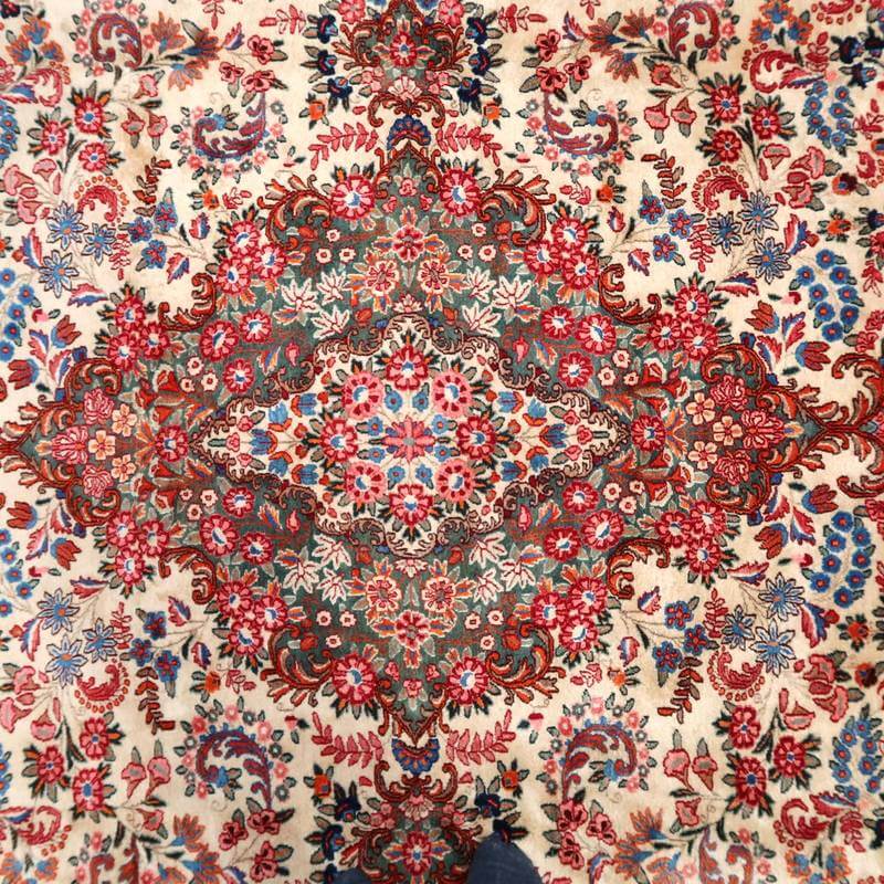 アンティク・ペルシャ絨毯ムード産1900年代／394×297cm（FX-22087）