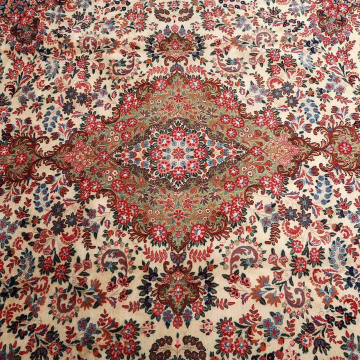 アンティク・ペルシャ絨毯ムード産1900年代／384×299cm（FX-22088）