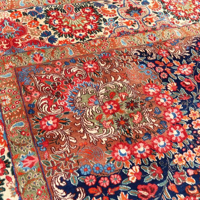 BC様　ペルシャ絨毯 ゴルトク 206×126cm 高級ペルシャ絨毯ビジャー 53×45cm（FS-12601） – ギャッベ