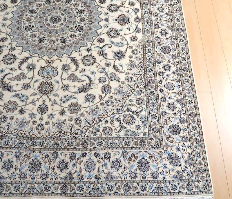 ペルシャ絨毯 ナイン産 160x240cm ハビビアン工房