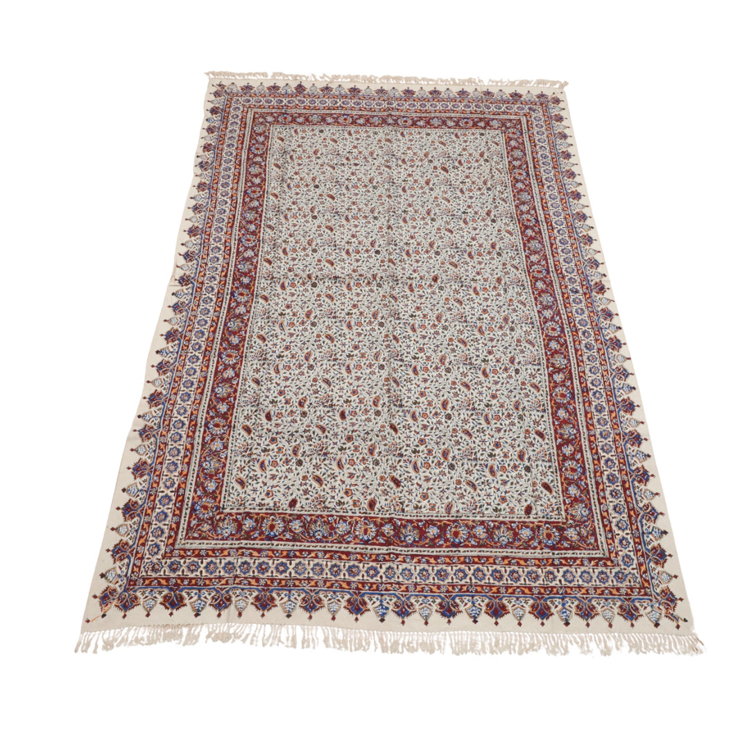 ペルシャ更紗・ガラムカール（イラン手染布）　200×135cm（GC-12618）