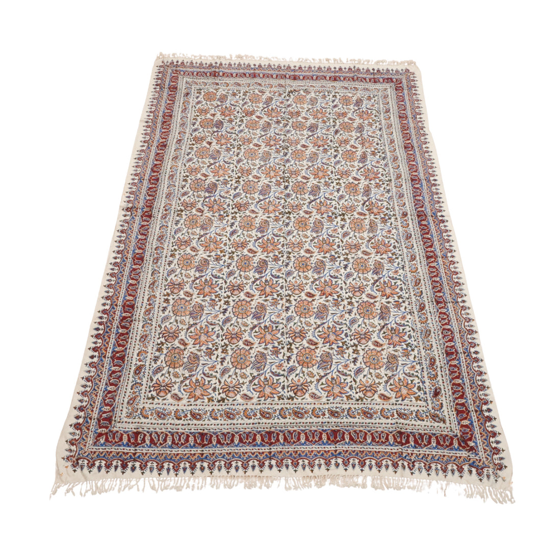 ペルシャ更紗・ガラムカール（イラン手染布）　200×135cm（GC-12619）