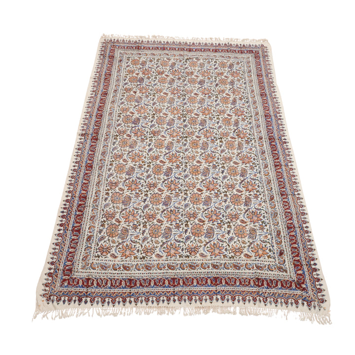 ペルシャ更紗・ガラムカール（イラン手染布）　200×135cm（GC-12619）
