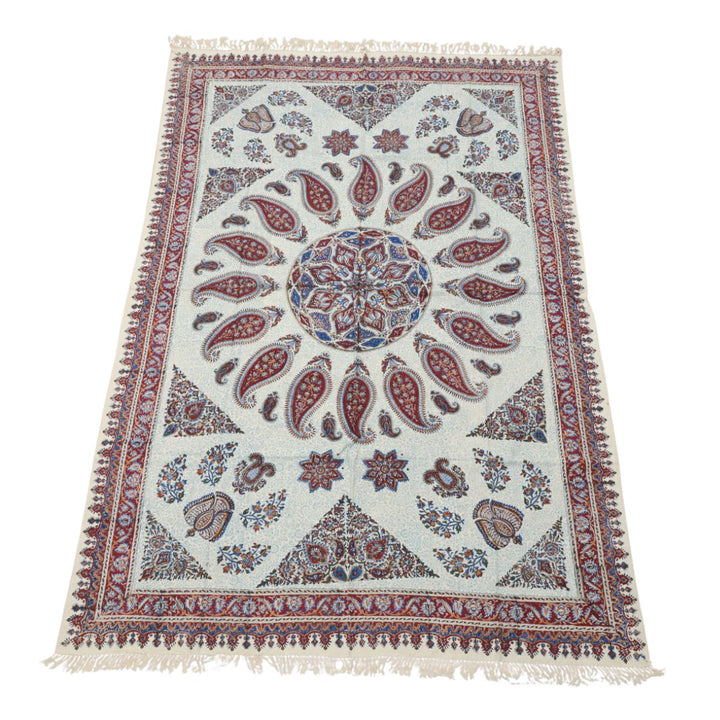 ペルシャ更紗・ガラムカール（イラン手染布）　200×135cm（GC-12623）
