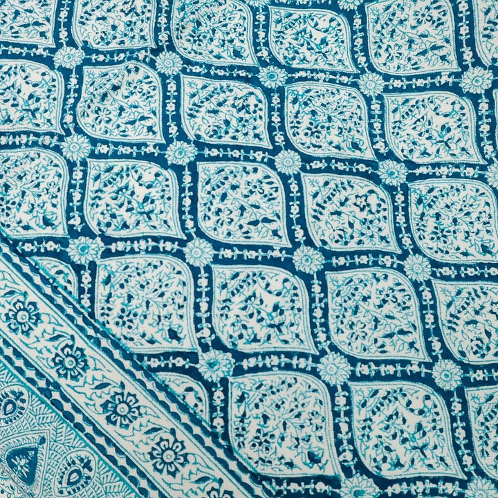 ペルシャ更紗 ガラムカール 200x130cm ネオモダンカラー 一点もの マルチクロス（テーブル／ソファ対応）