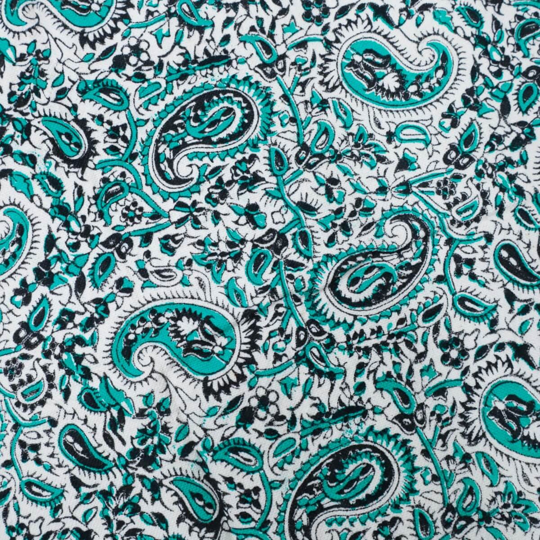 ペルシャ更紗 ガラムカール 200x130cm ネオモダンカラー 一点もの マルチクロス（テーブル／ソファ対応）