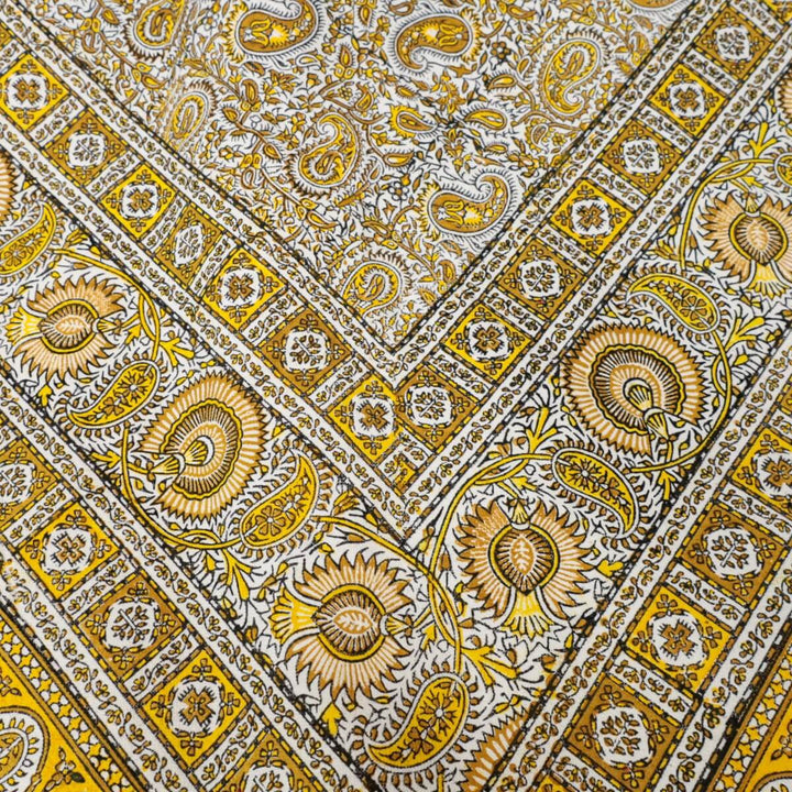 ペルシャ更紗 ガラムカール 200x130cm ネオモダンカラー 一点もの マルチクロス（テーブル／ソファ対応）