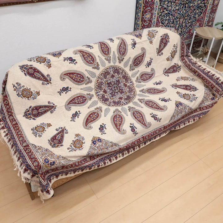 ペルシャ更紗・ガラムカール 200x130cm（イラン手染布）