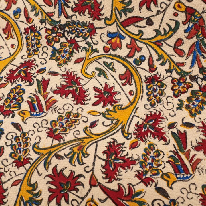 ペルシャ更紗・ガラムカール 200x130cm（イラン手染布）