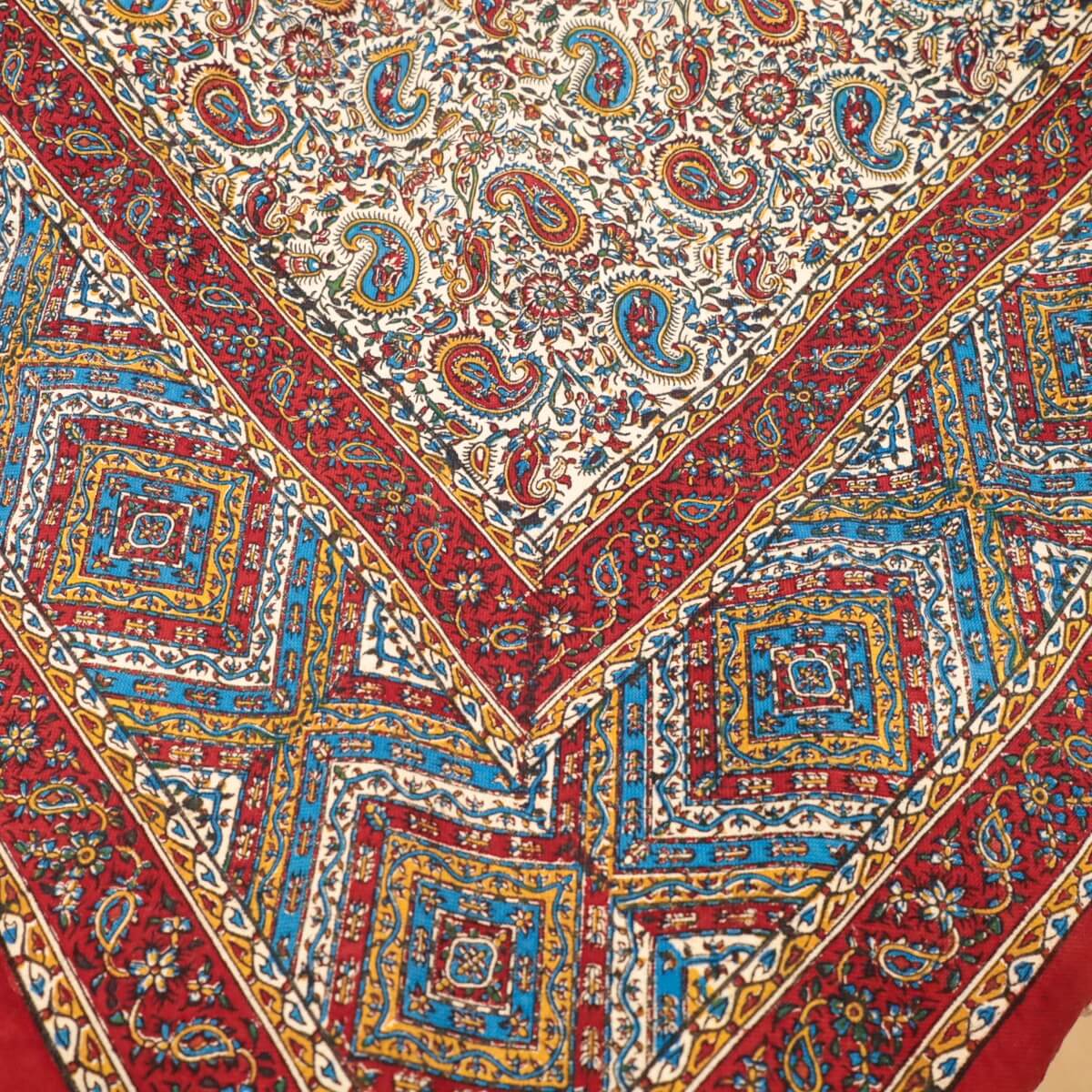 ペルシャ更紗(アンティークデザイン) 200×130cm（GC-13224