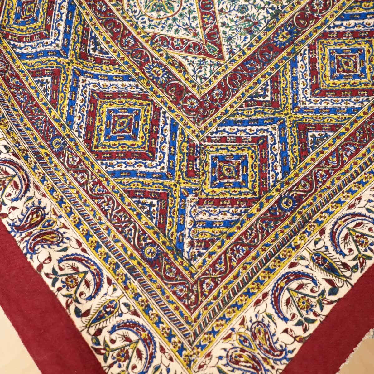 ペルシャ更紗(アンティークデザイン) 200×130cm（GC-13226