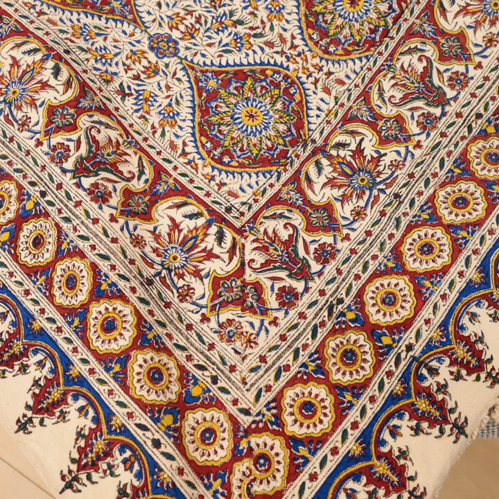 ペルシャ更紗・ガラムカール 200x130cm（イラン手染布）