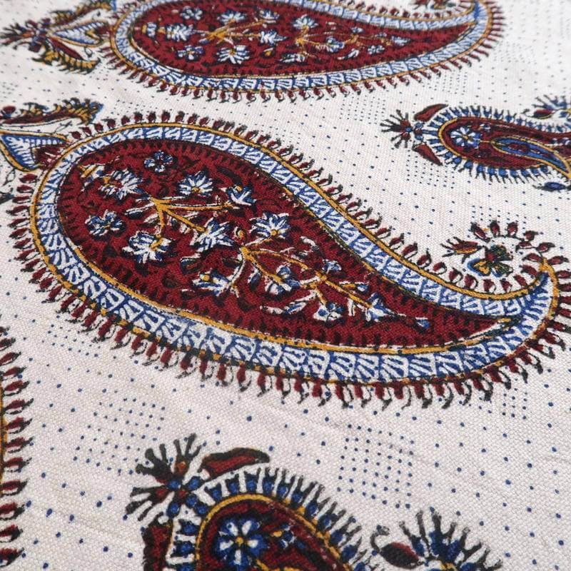 ペルシャ更紗・ガラムカール​ (イラン手染布) 200×135cm（GC