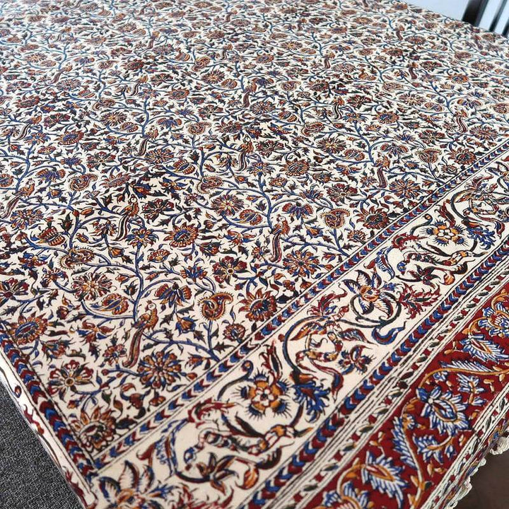 ペルシャ更紗・ガラムカール（イラン手染布）200×135cm(GC-2001)