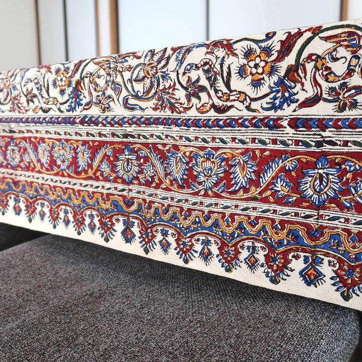 ペルシャ更紗・ガラムカール（イラン手染布）200×135cm(GC-2001)