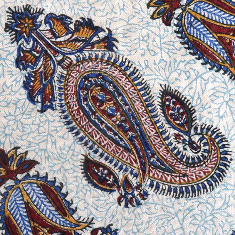 ペルシャ更紗・ガラムカール（イラン手染布）280×220cm(GC-2829