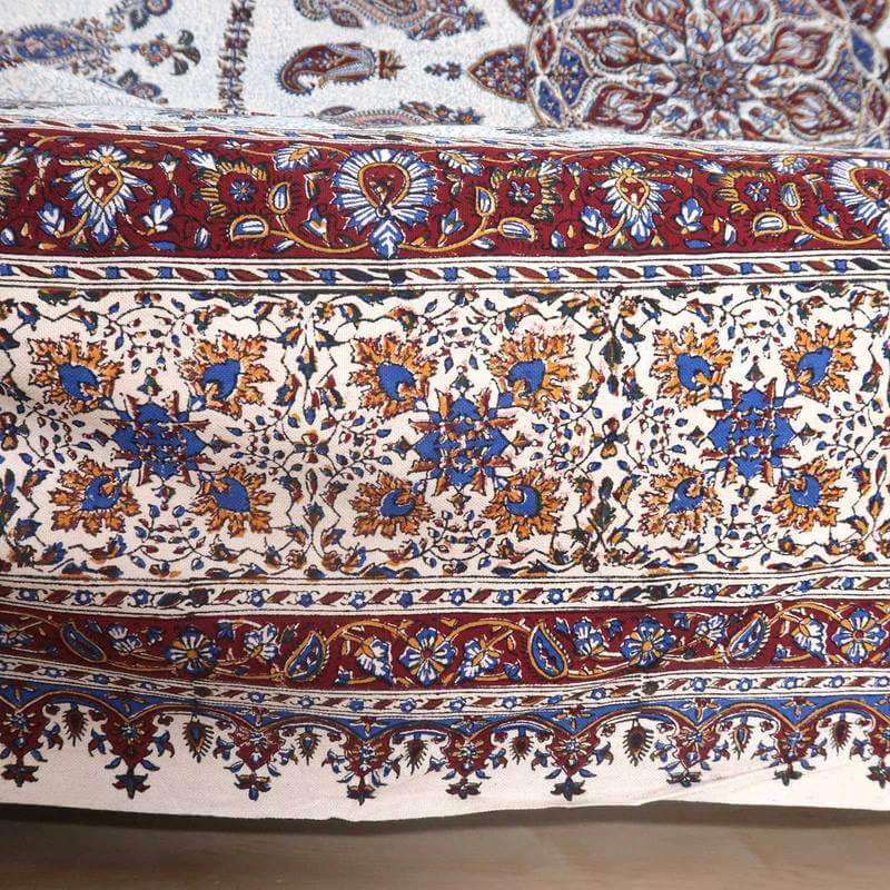ペルシャ更紗・ガラムカール（イラン手染布）280×220cm(GC-2829