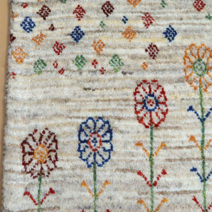 【セミオーダー受付中】  サイズ変更OK　カラー変更OK イラン　シラーズ産　ギャッベ 　（hc-11030）