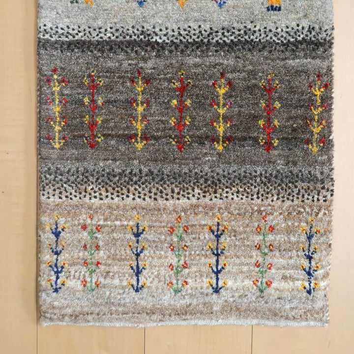 【セミオーダー受付中】  サイズ変更OK　カラー変更OK イラン　シラーズ産　ギャッベ 　（hc-11032）