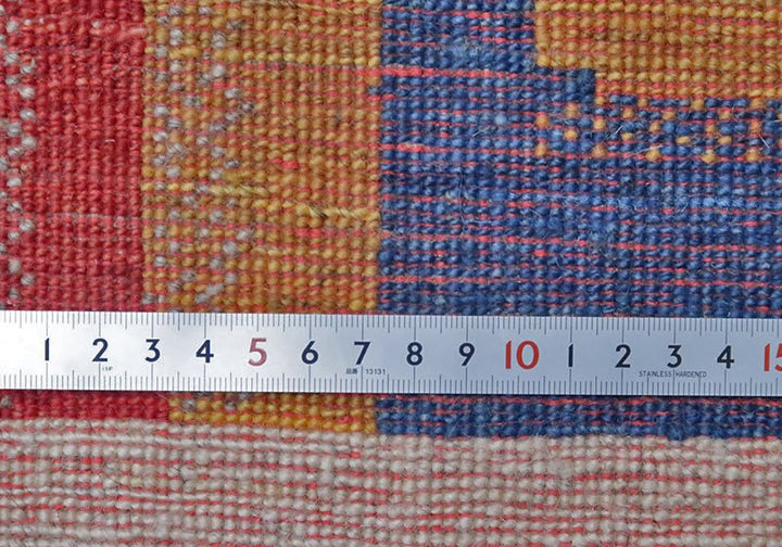 プレミアムギャッベ／ルリバフ 199×115cm（HL-103）