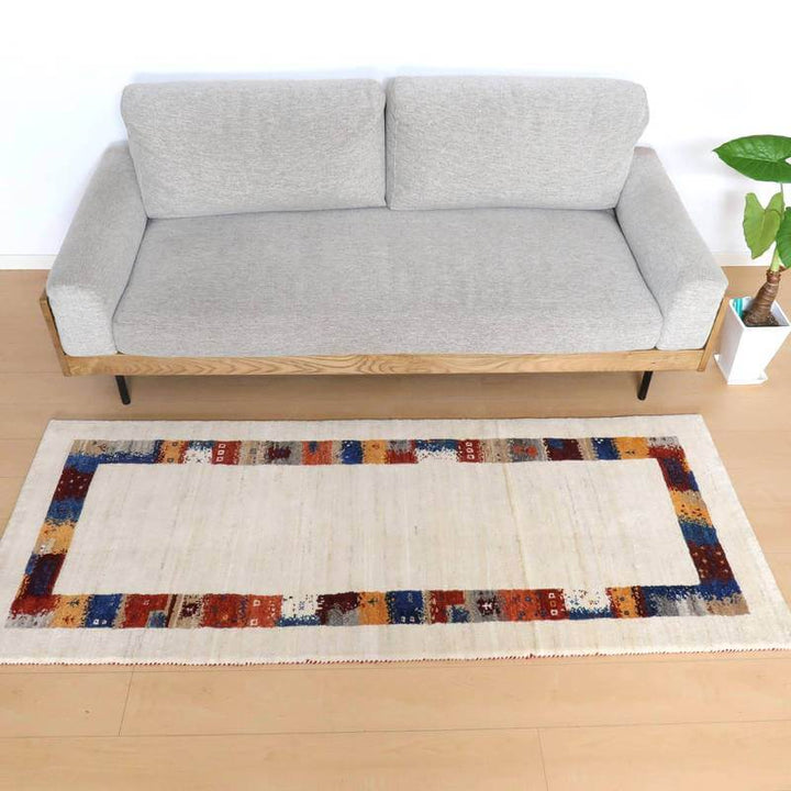 プレミアムギャッベ／カシュクリ 200×81cm（HL-10867）