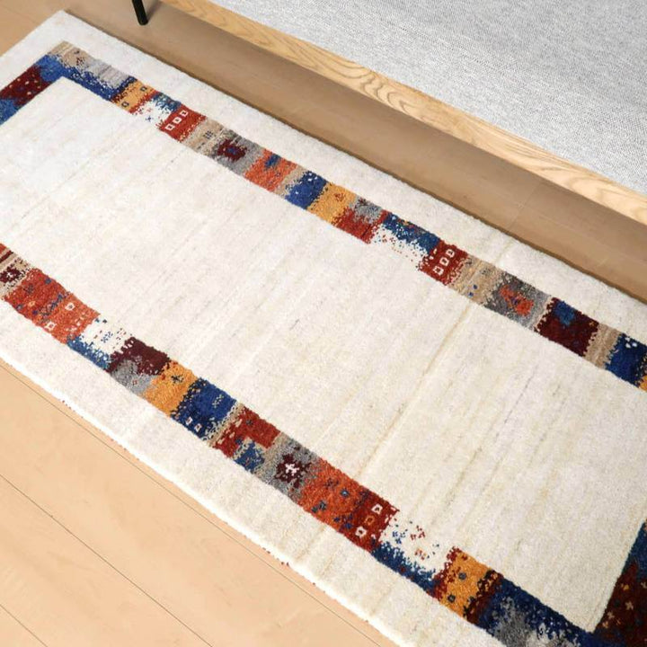プレミアムギャッベ／カシュクリ 200×81cm（HL-10867）