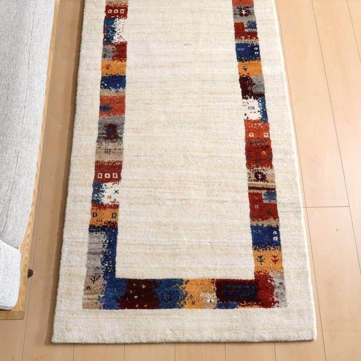 プレミアムギャッベ／カシュクリ 200×81cm（HL-10867）