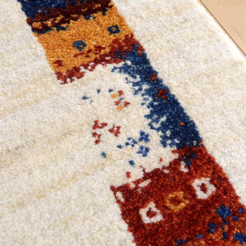 プレミアムギャッベ／カシュクリ 200×81cm（HL-10867）